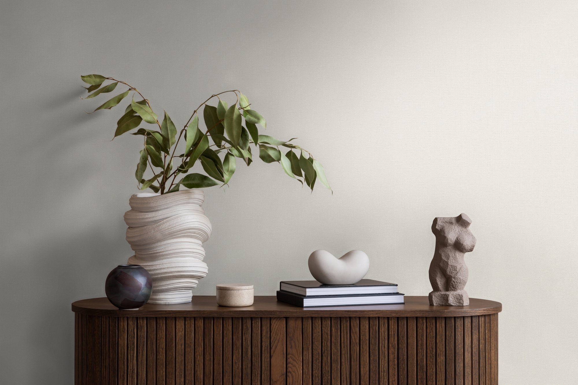 Hochwertige Tapete aus der Kollektion Pure Elegance in Grau