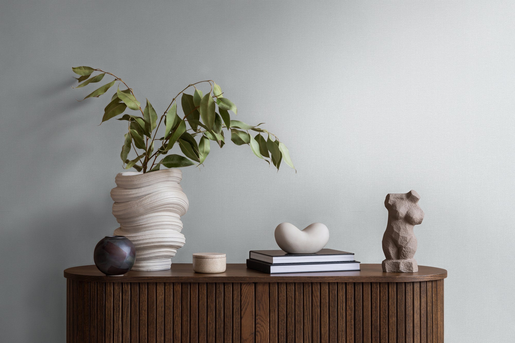 Hochwertige Tapete aus der Kollektion Pure Elegance in Creme