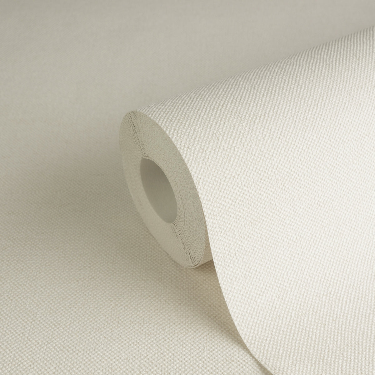 Hochwertige Vliestapete Creme Unitapete