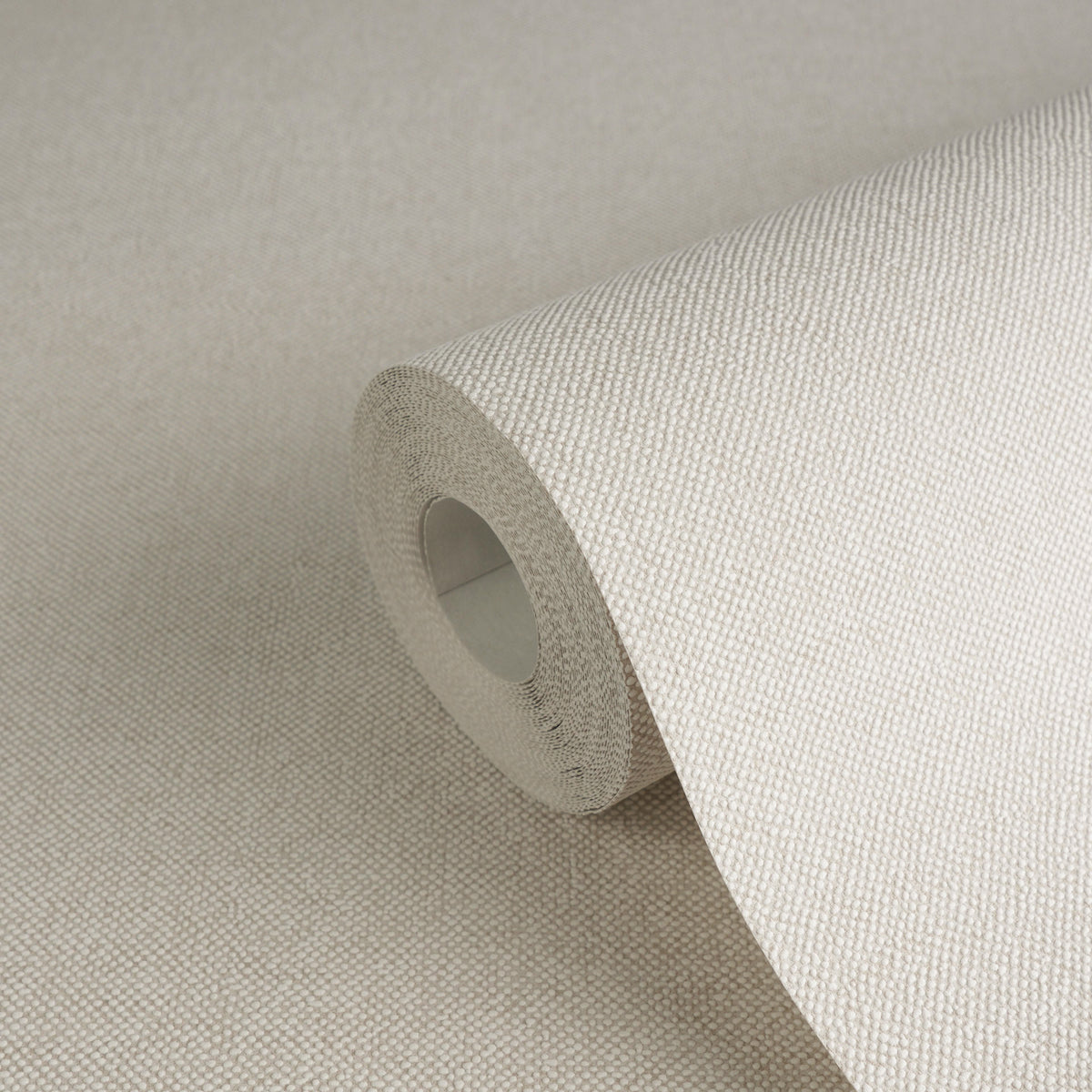 Hochwertige Vliestapete Beige Unitapete