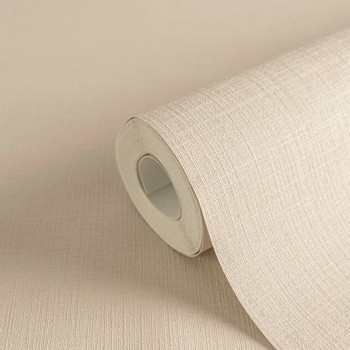 High-Quality Non-Woven Wallpaper Beige Plain Wallpaper