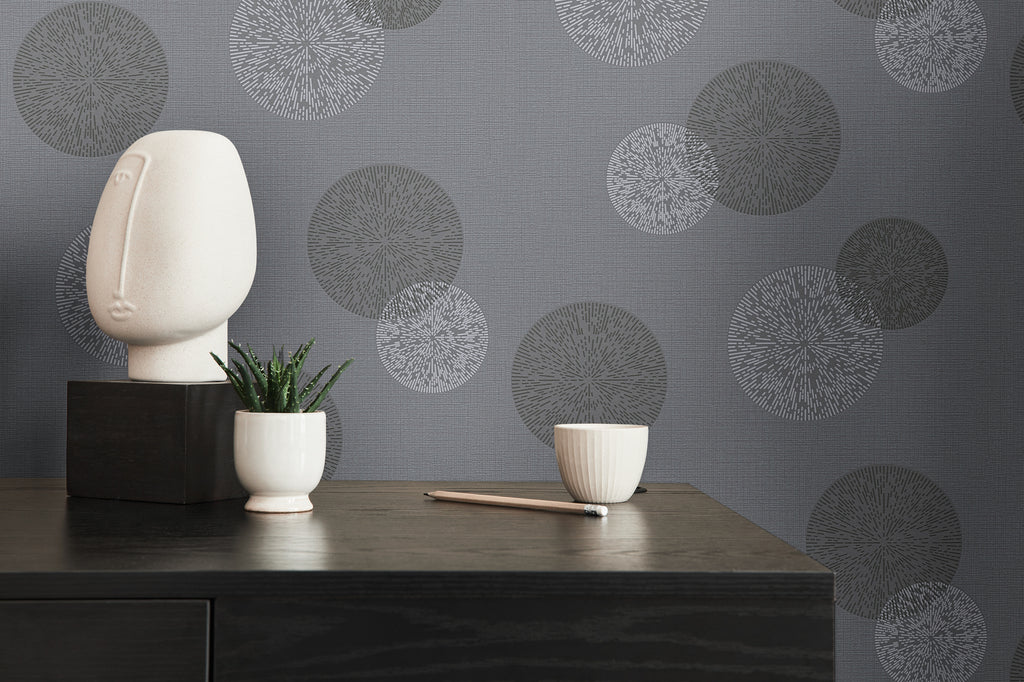 Hochwertige Tapete aus der Kollektion Casual Living in Grau