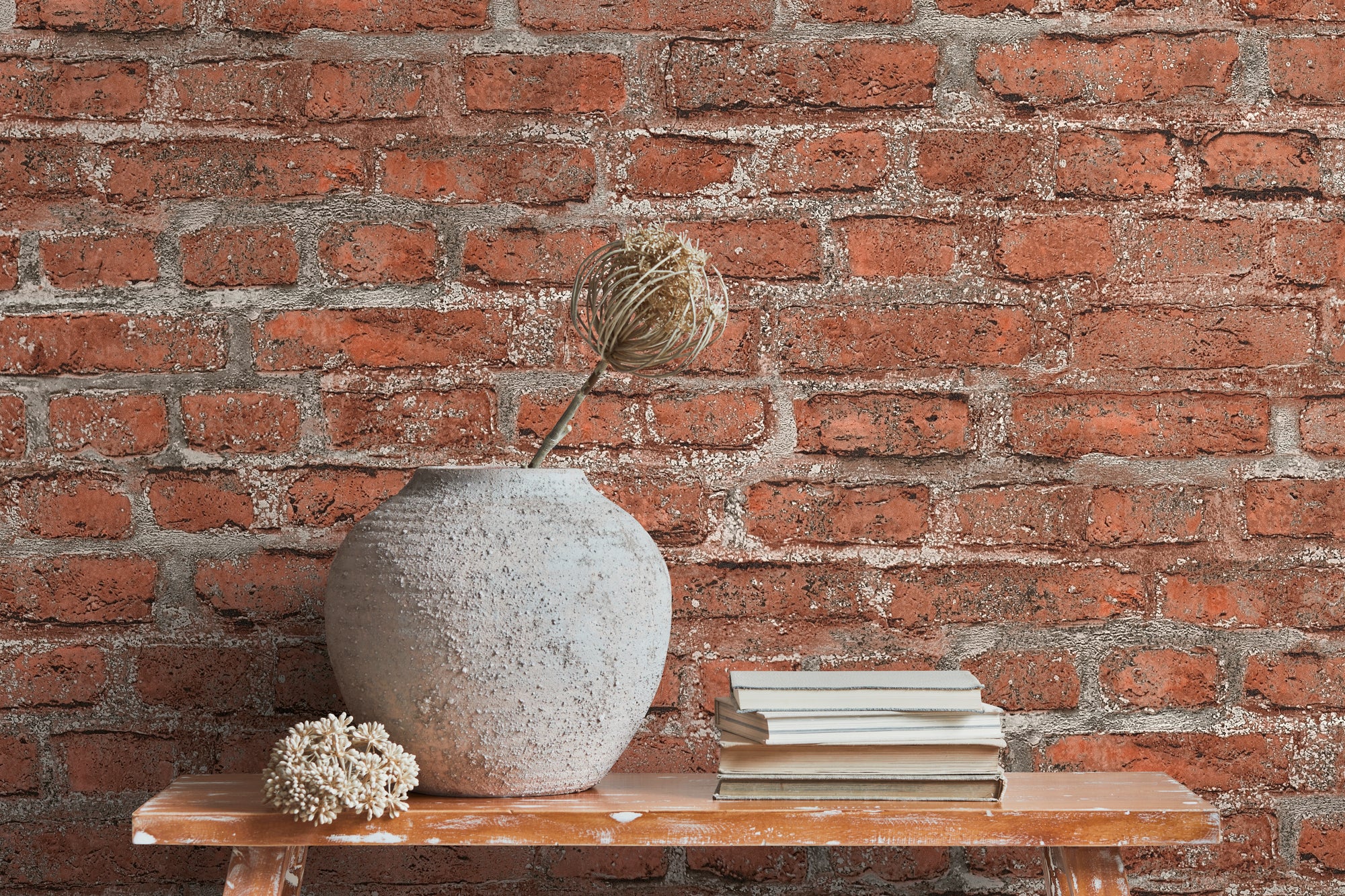 Hochwertige Tapete aus der Kollektion Elements II in Rot