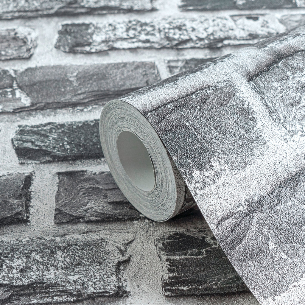 Hochwertige Tapete aus der Kollektion Elements II in Grau