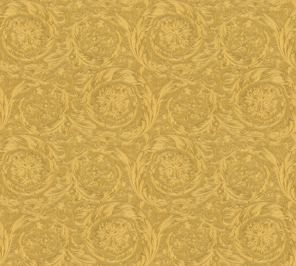 Versace 6-Vliestapete Vinyltapete Gold Floral