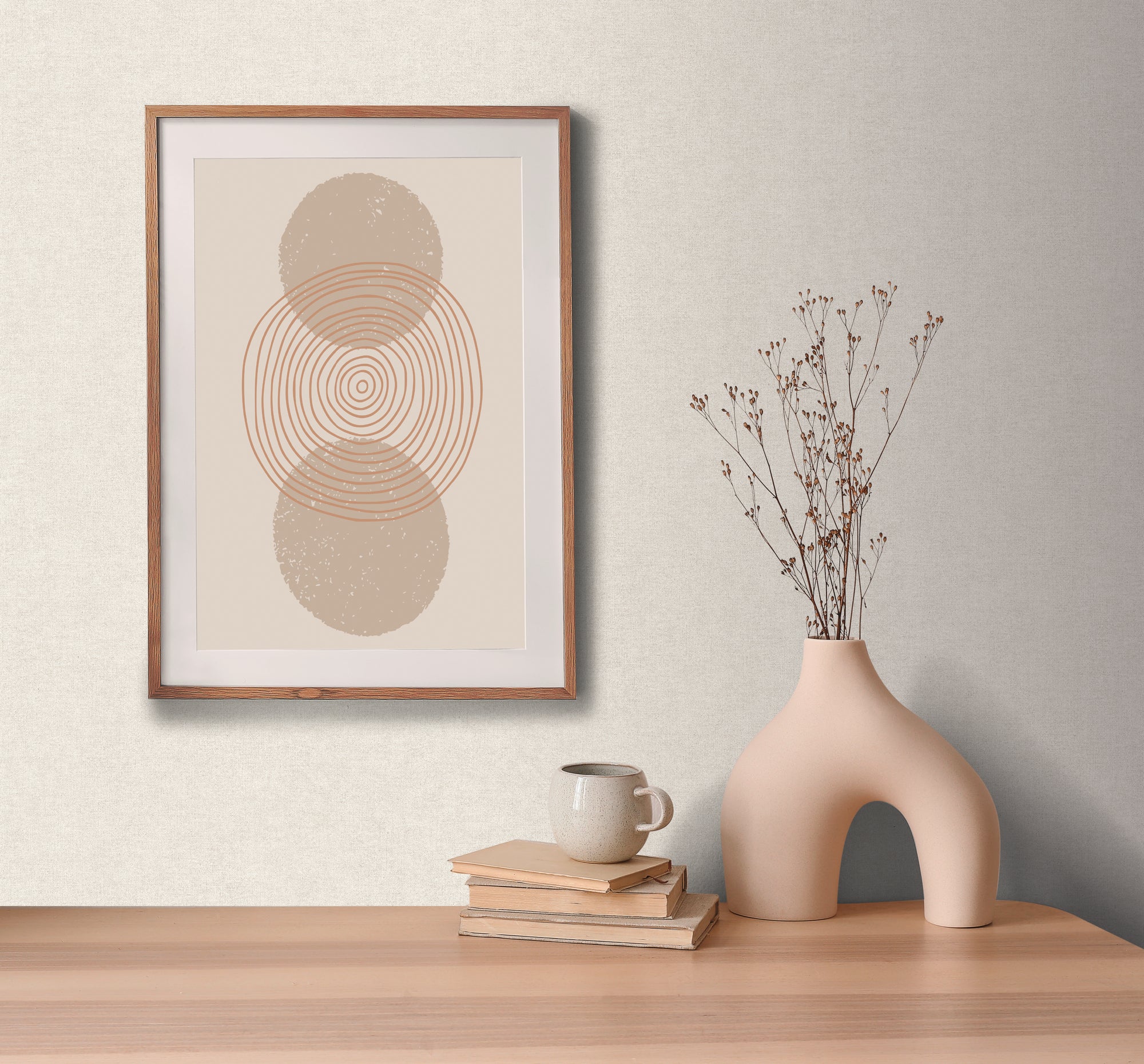 Hochwertige Tapete aus der Kollektion PintWalls II in Creme