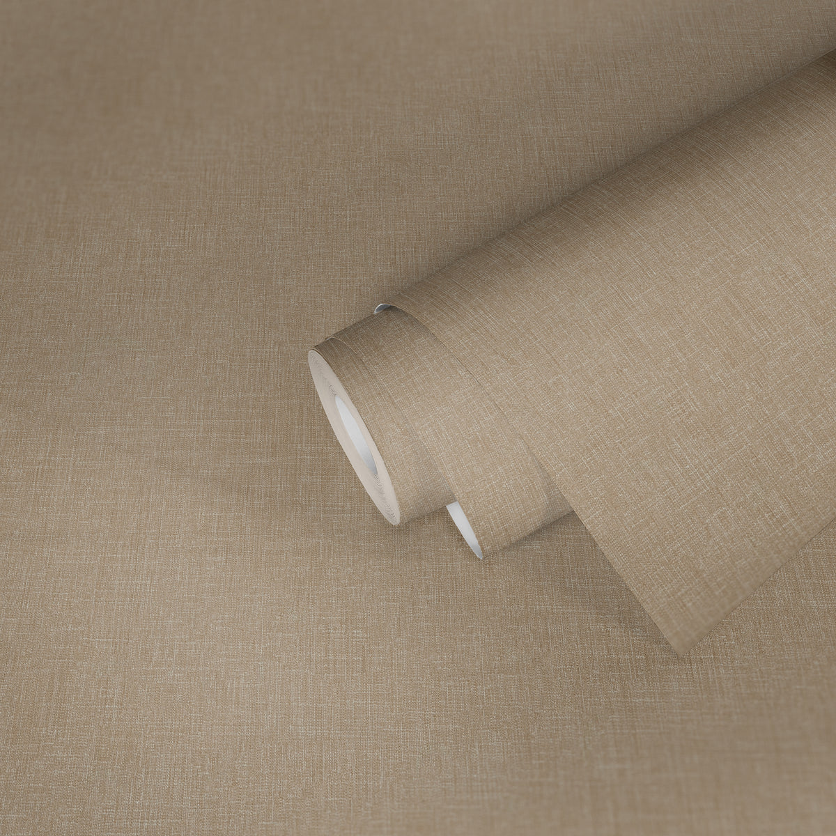 Hochwertige Vliestapete Beige Unitapete