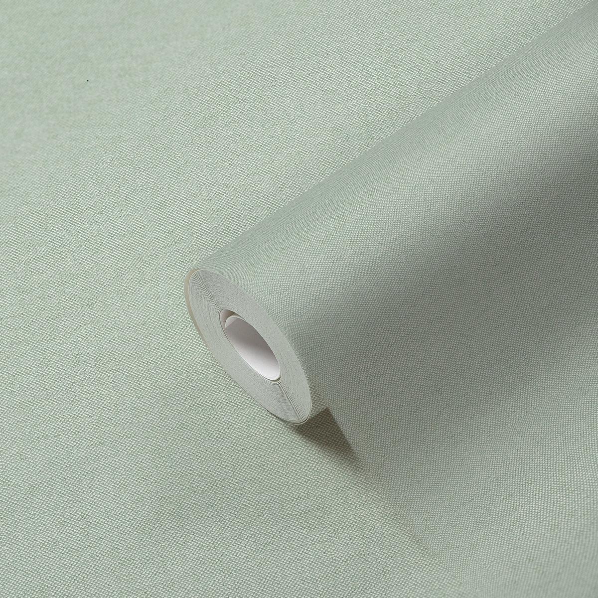 High-Quality Non-Woven Wallpaper Green Plain Wallpaper