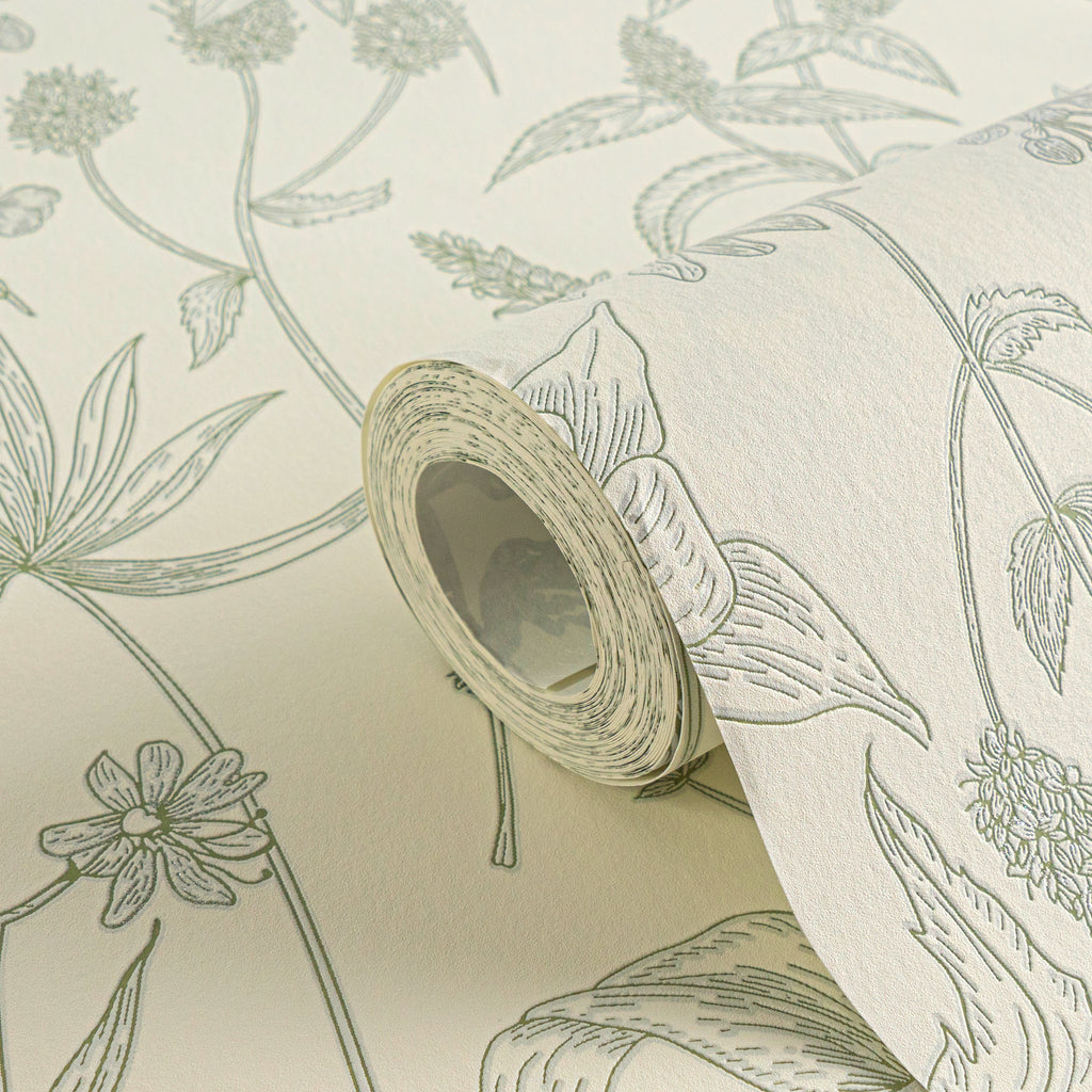 Hochwertige Tapete aus der Kollektion Casual Living in Grün