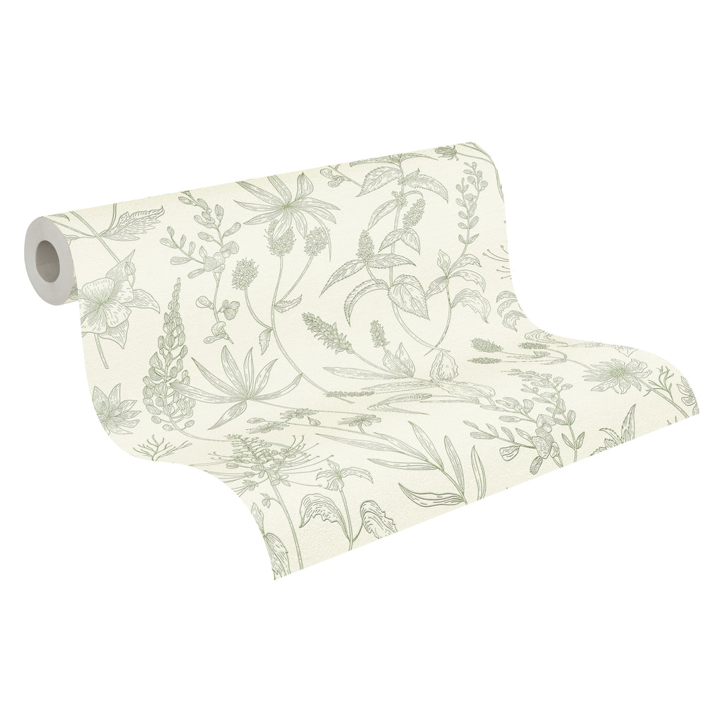 Hochwertige Tapete aus der Kollektion Casual Living in Grün