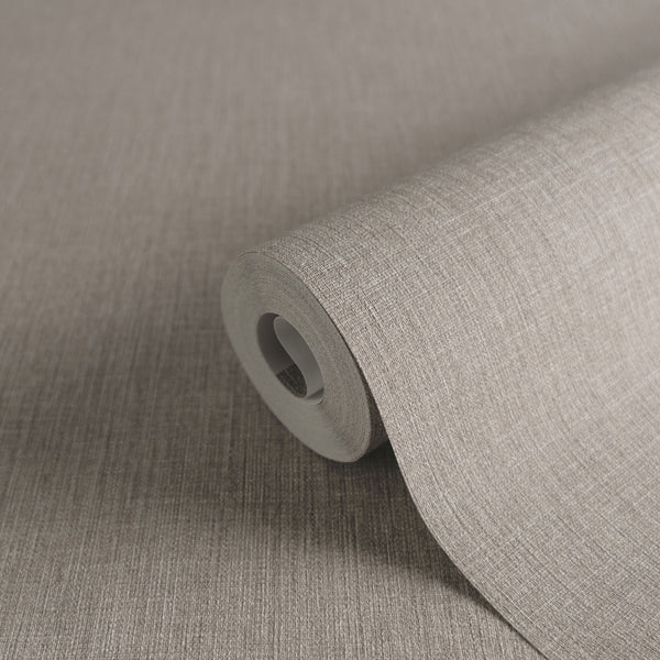 Hochwertige Vliestapete Beige Unitapete