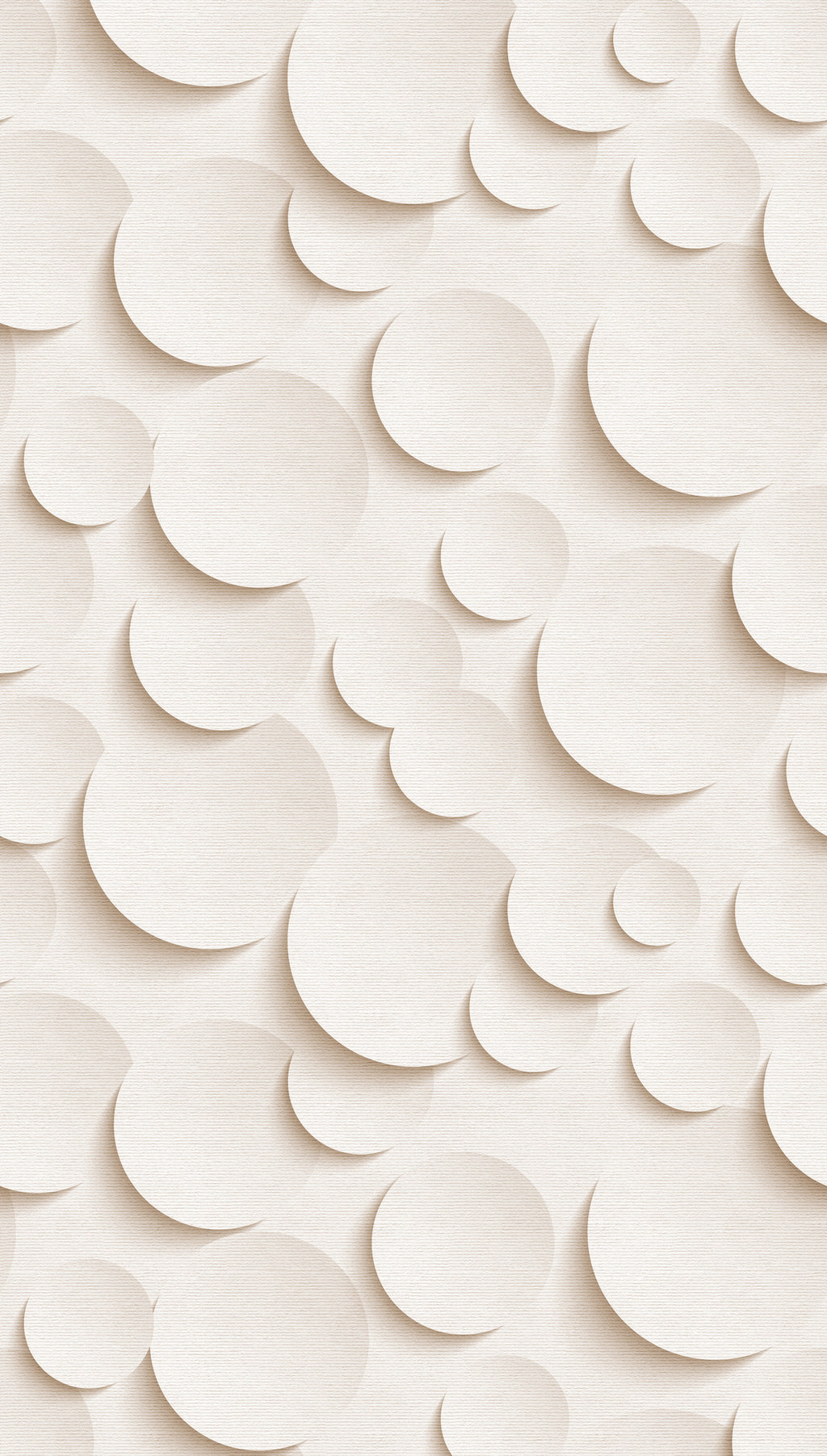 Hochwertige  Tapete aus der Kollektion The Wall in Weiß