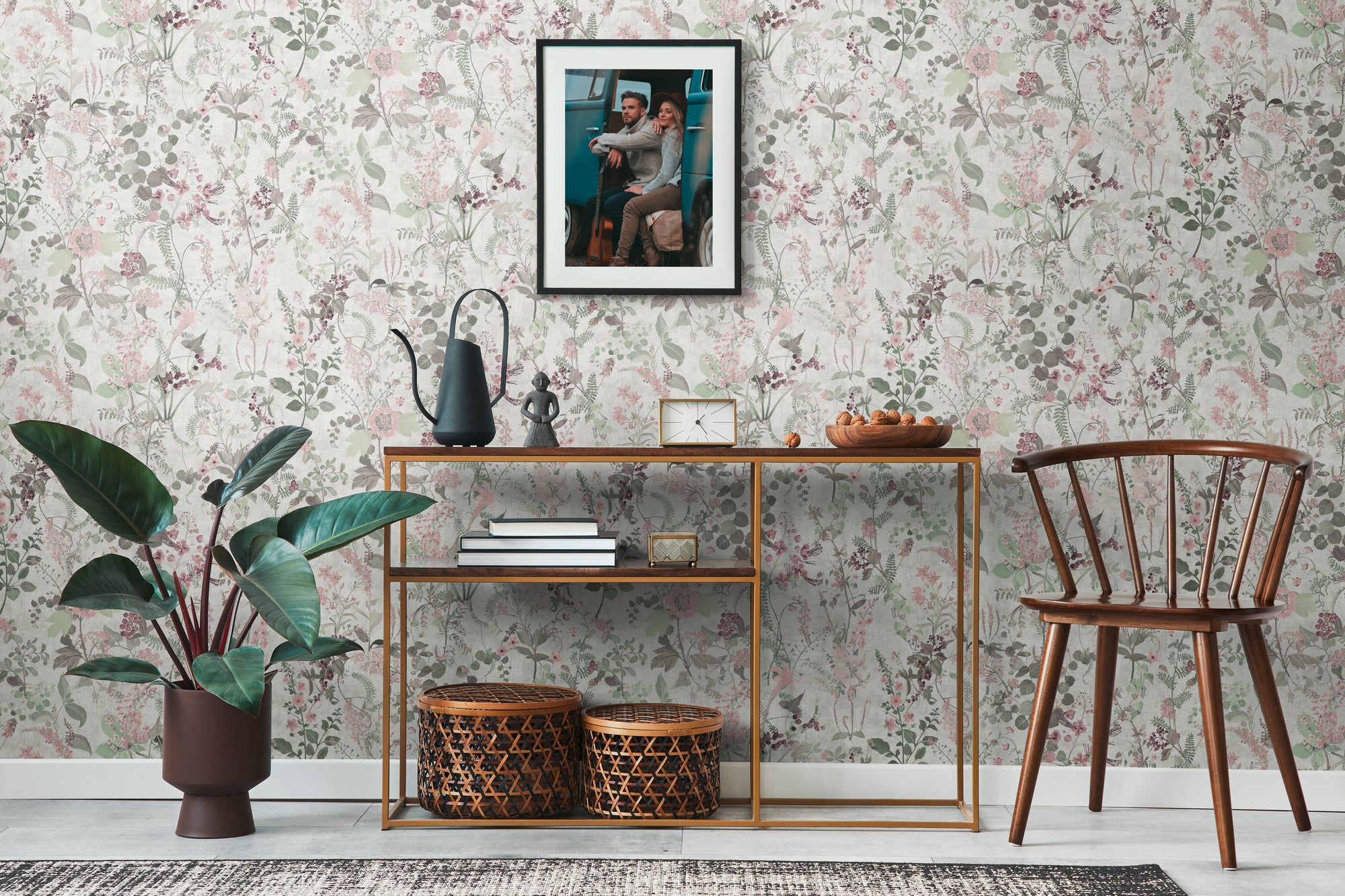 Hochwertige Tapete aus der Kollektion THE BoS in Weiß