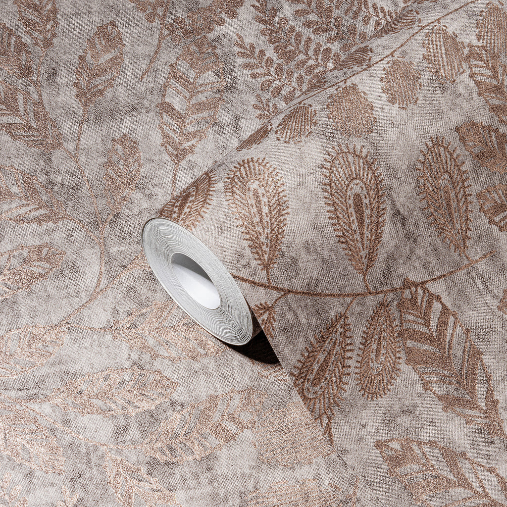 Hochwertige Tapete aus der Kollektion THE BoS in Grau