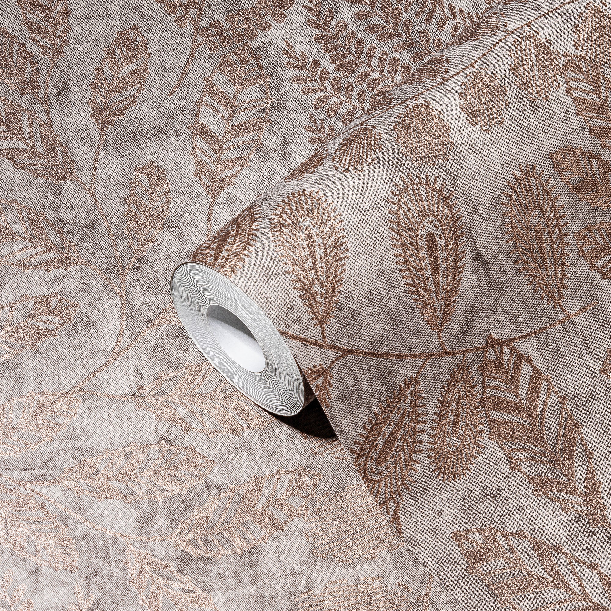 Hochwertige Tapete aus der Kollektion THE BoS in Grau