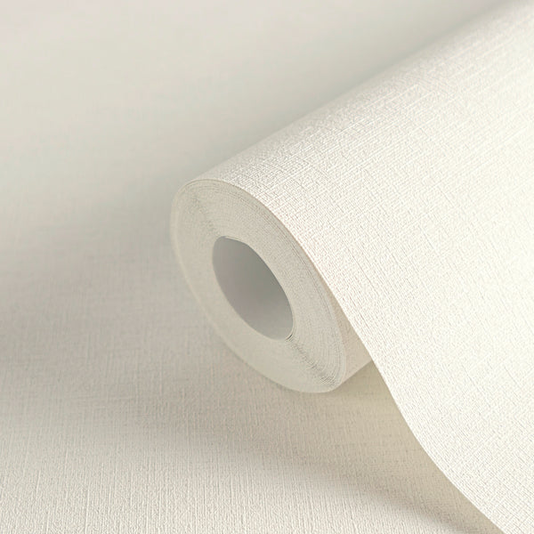 High-Quality Non-Woven Wallpaper White Plain Wallpaper