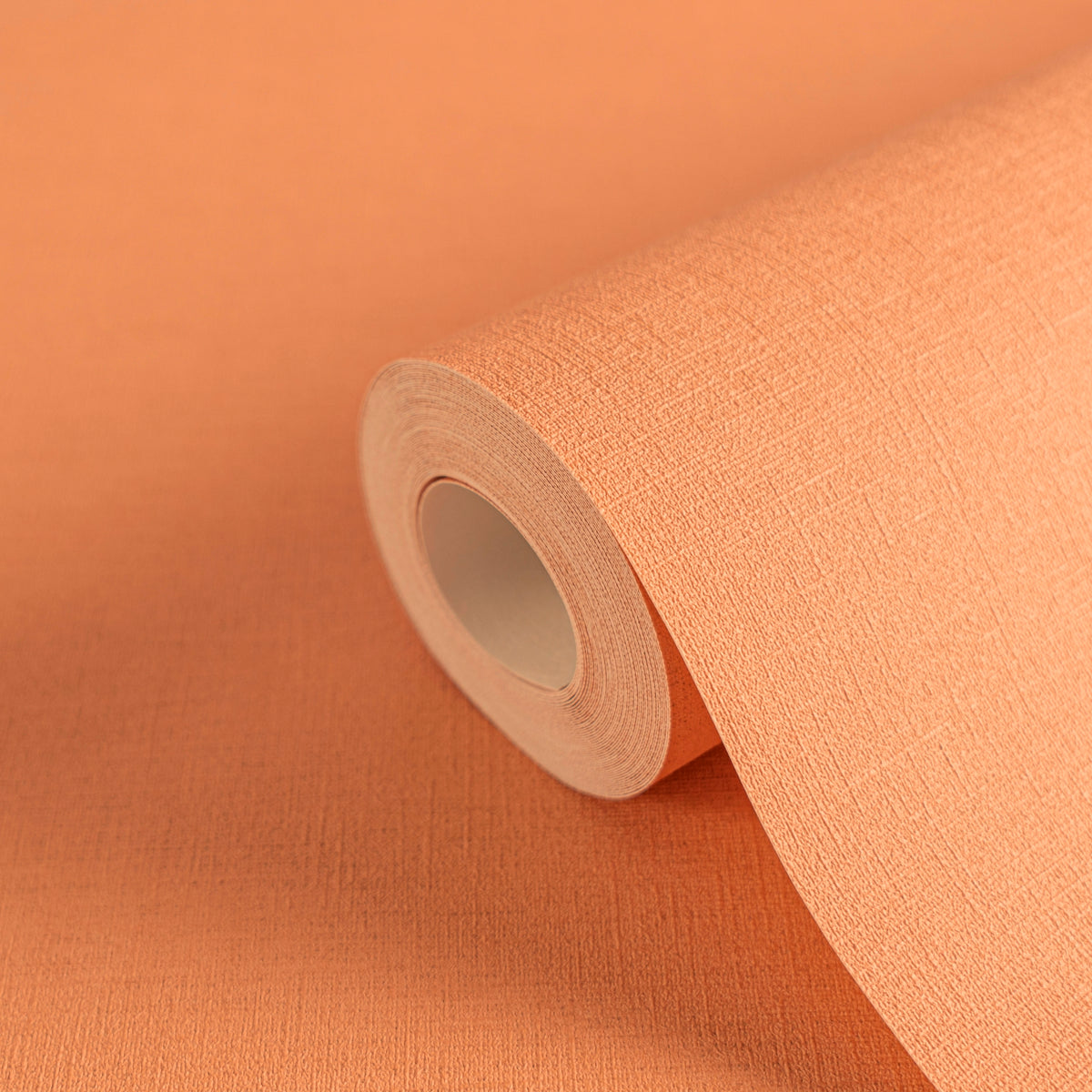 High-Quality Non-Woven Wallpaper Orange Plain Wallpaper