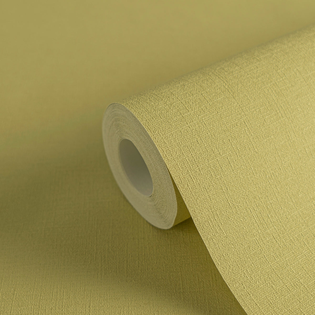 High-Quality Non-Woven Green Plain Wallpaper