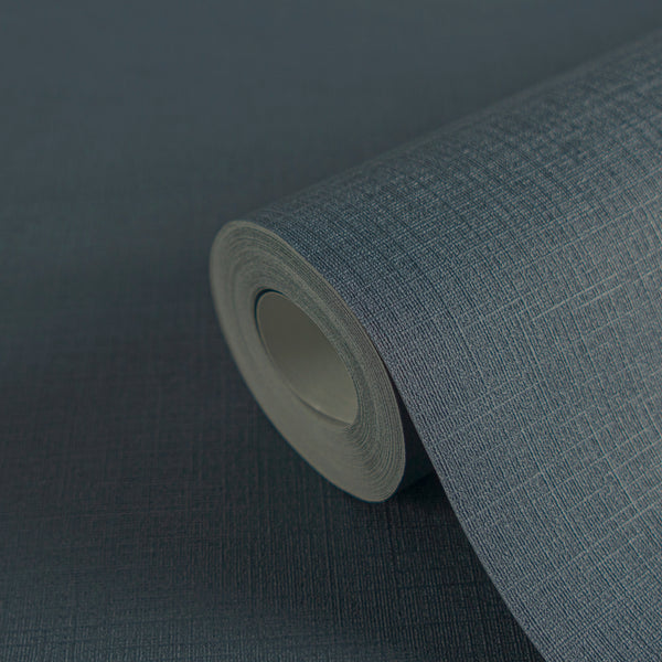 High-Quality Non-Woven Wallpaper Blue Solid Wallpaper