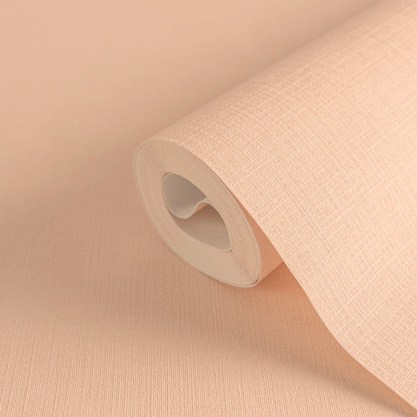 High-quality non-woven wallpaper pink plain wallpaper