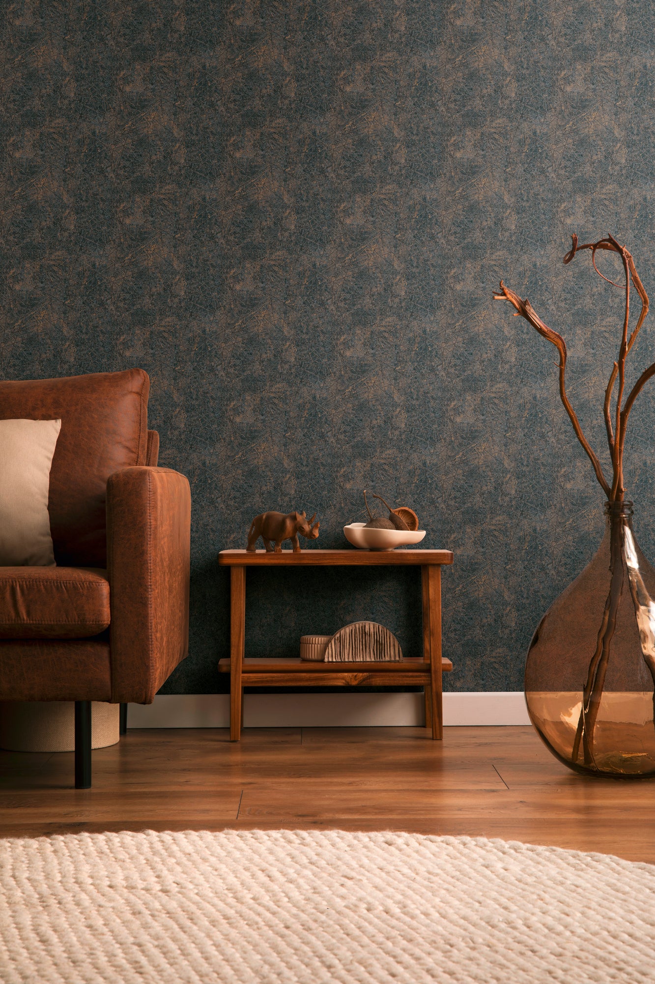 Hochwertige  Tapete aus der Kollektion Metropolitan Stories Travel Styles in Schwarz