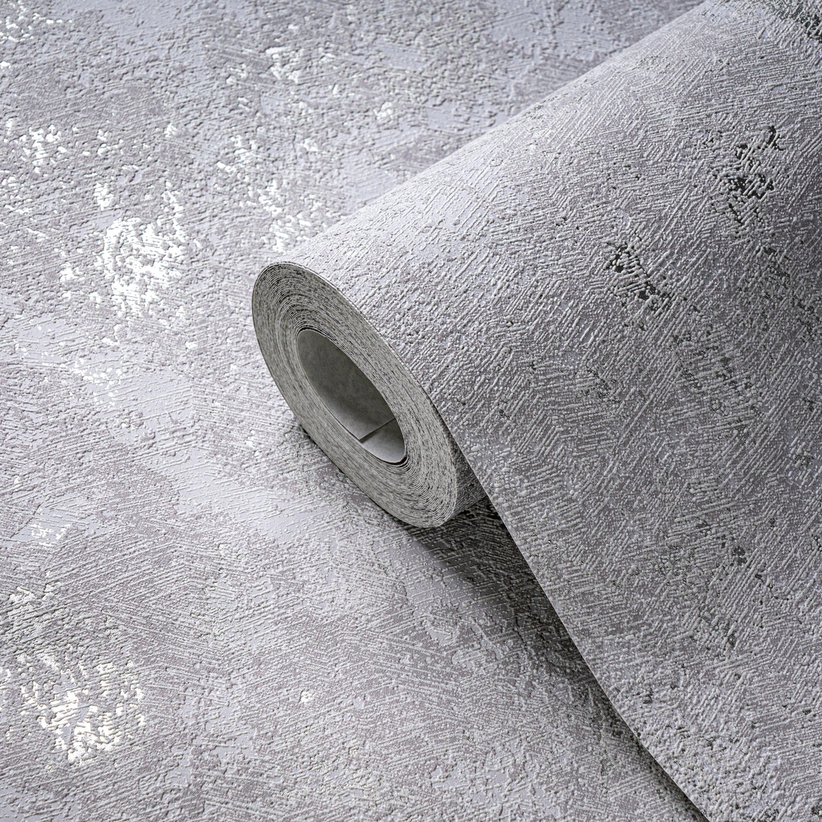 Papel pintado de alta calidad de la colección Casual Living en color gris. 