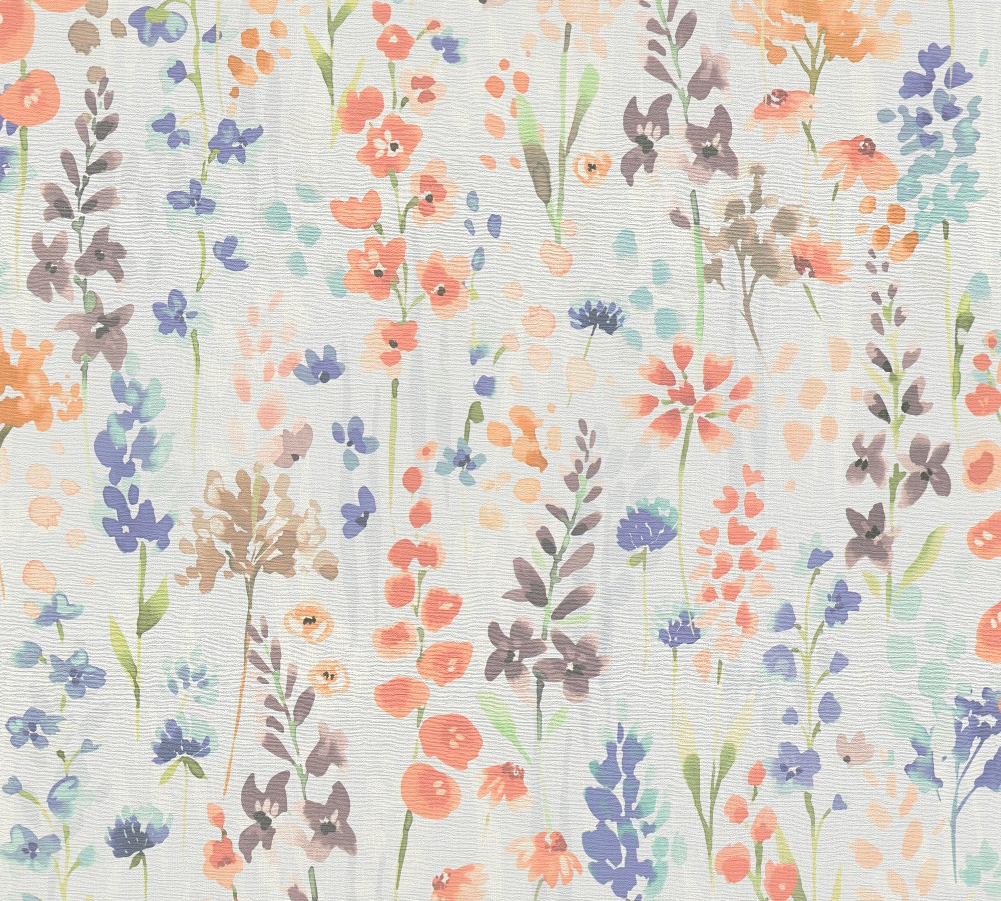 Hochwertige Tapete aus der Kollektion aquarell Dreams in Bunt