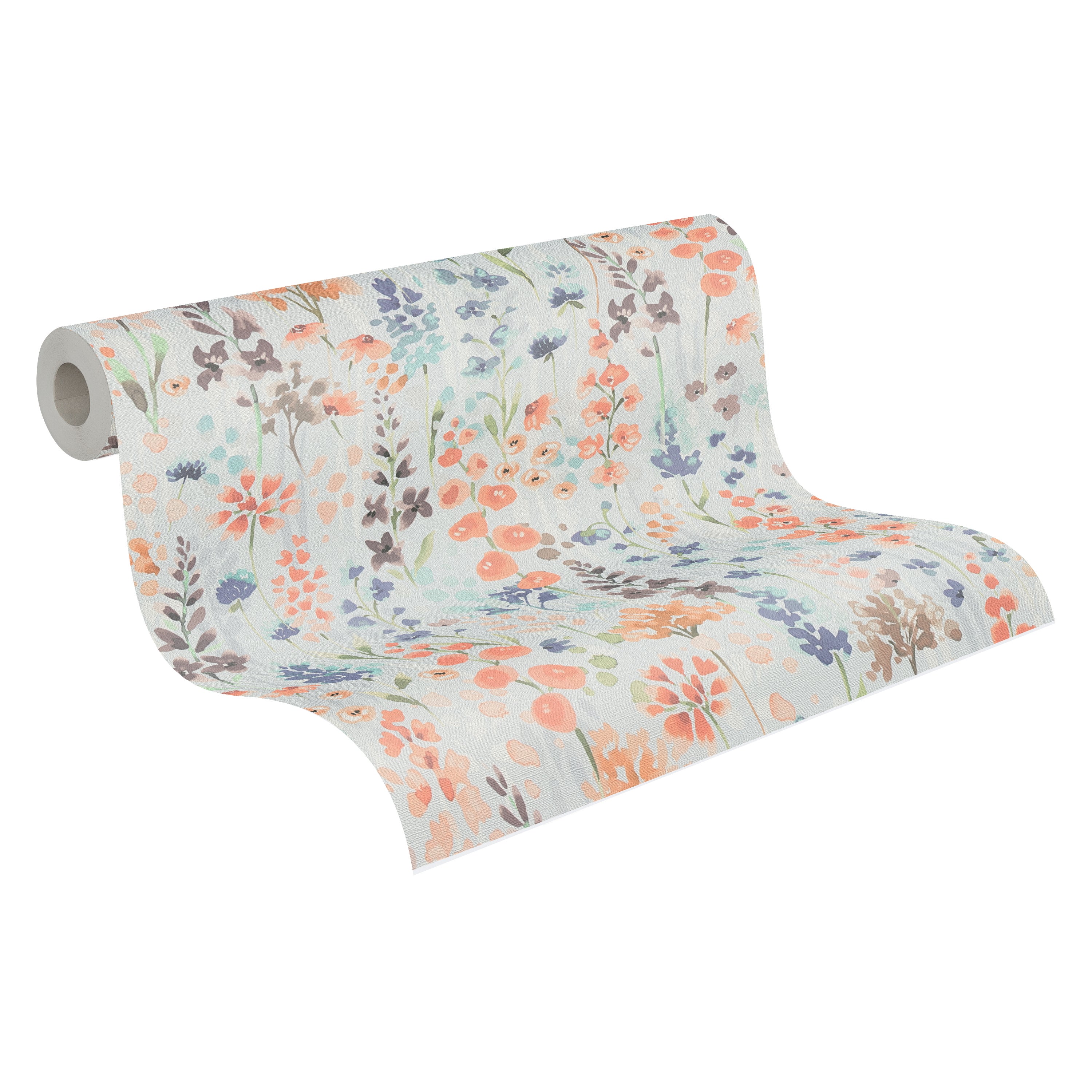 Hochwertige Tapete aus der Kollektion aquarell Dreams in Bunt