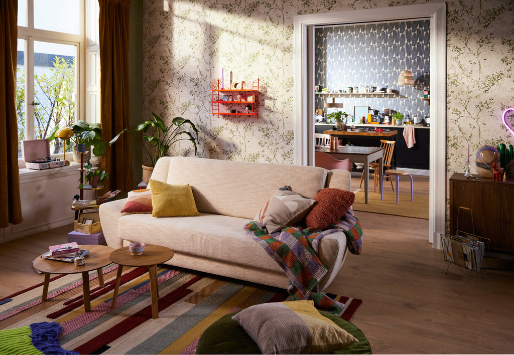 Hochwertige  Tapete aus der Kollektion Stories of Life in Beige