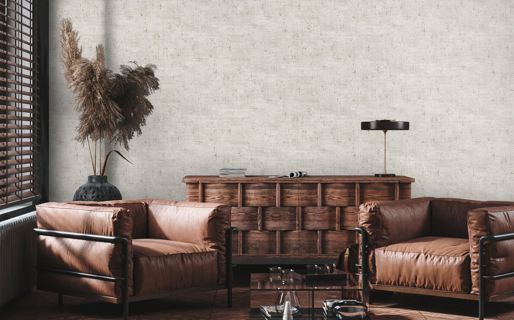 High-Quality Non-Woven Wallpaper Grey Texture