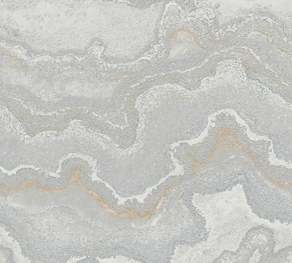 Papel pintado de alta calidad de la colección Stories of Life en color gris. 