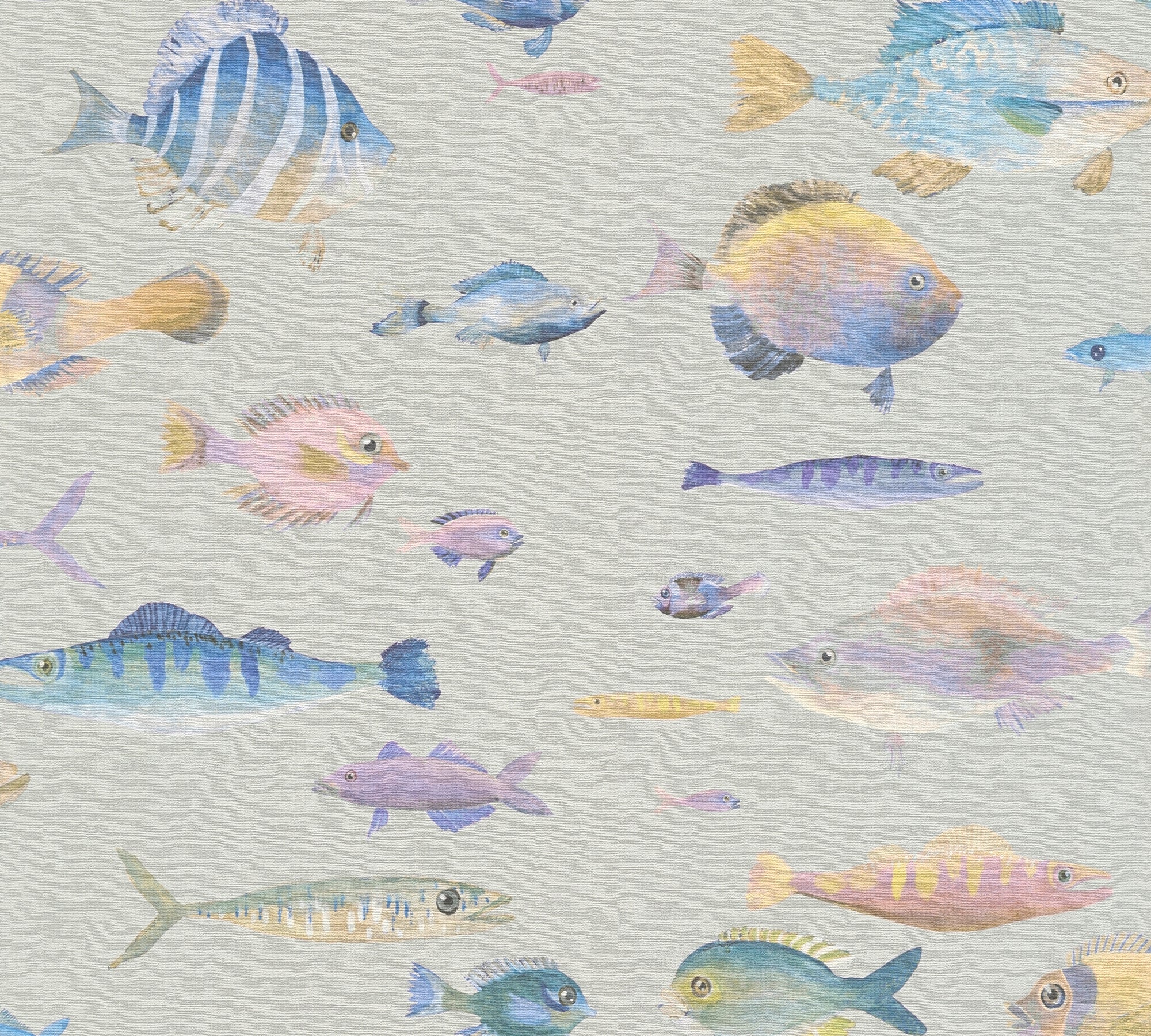 Hochwertige Tapete aus der Kollektion PintWalls II in Grau