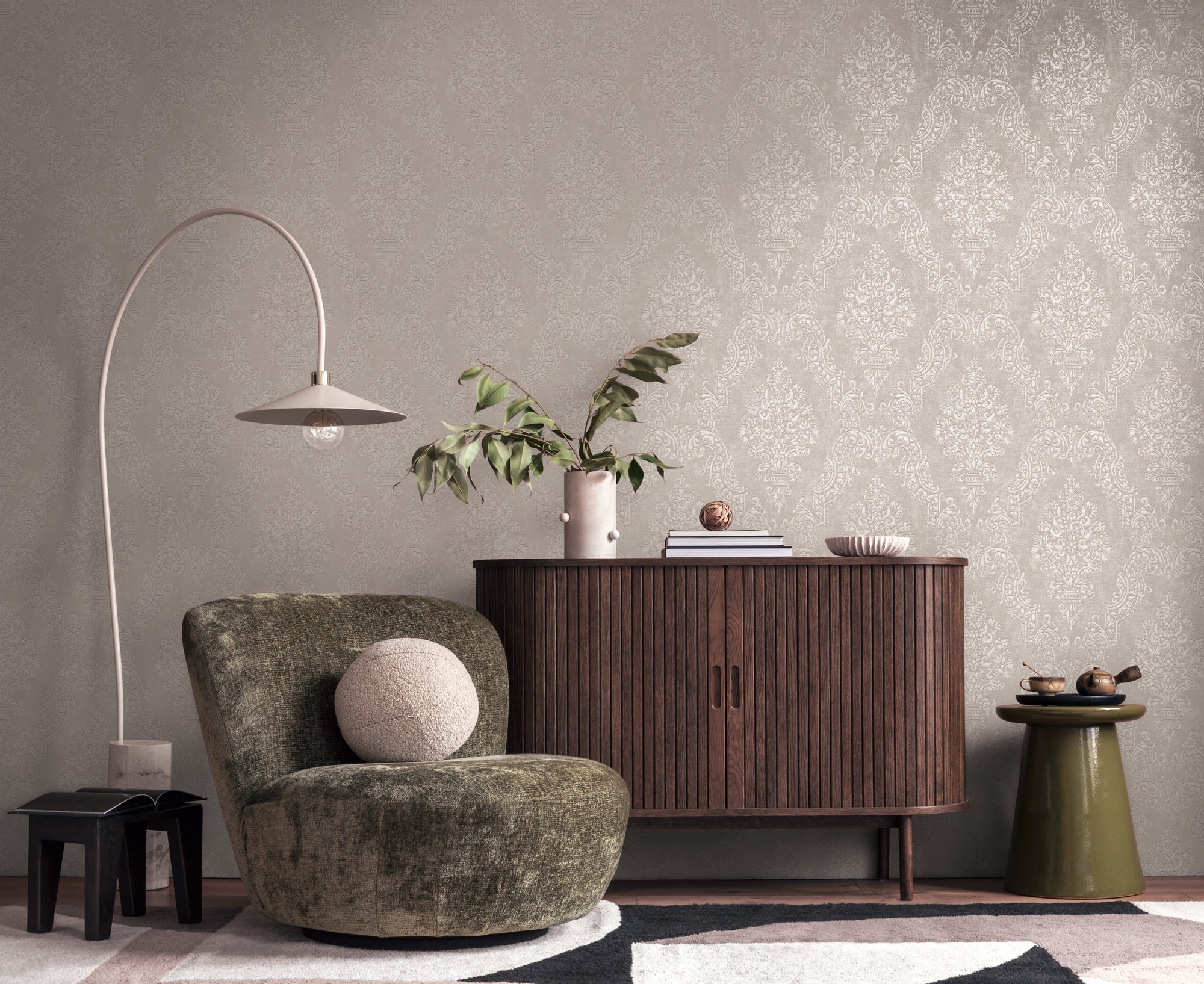 Hochwertige Tapete aus der Kollektion Pure Elegance in Beige