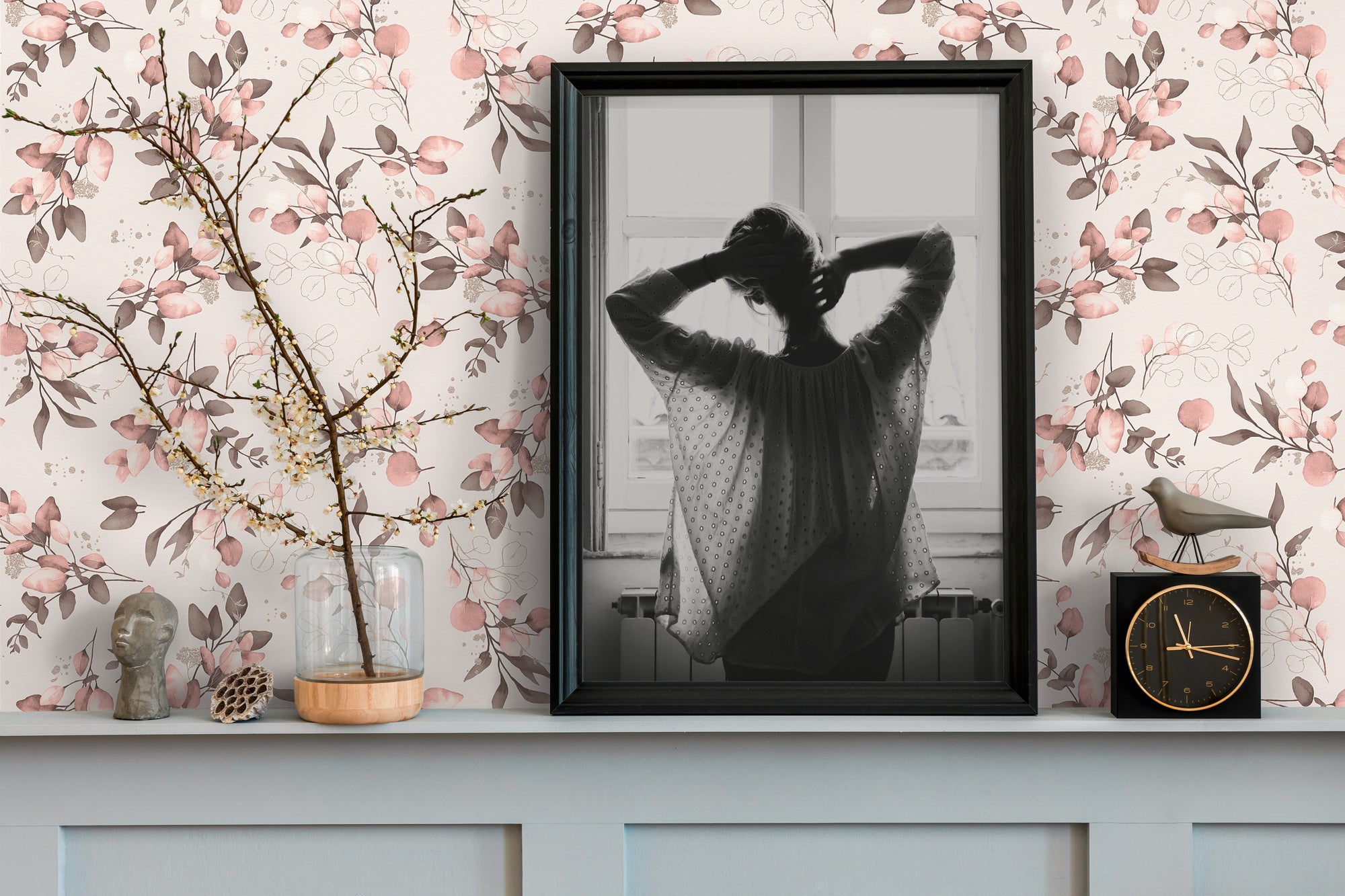 Hochwertige Tapete aus der Kollektion Pure Elegance in rosa