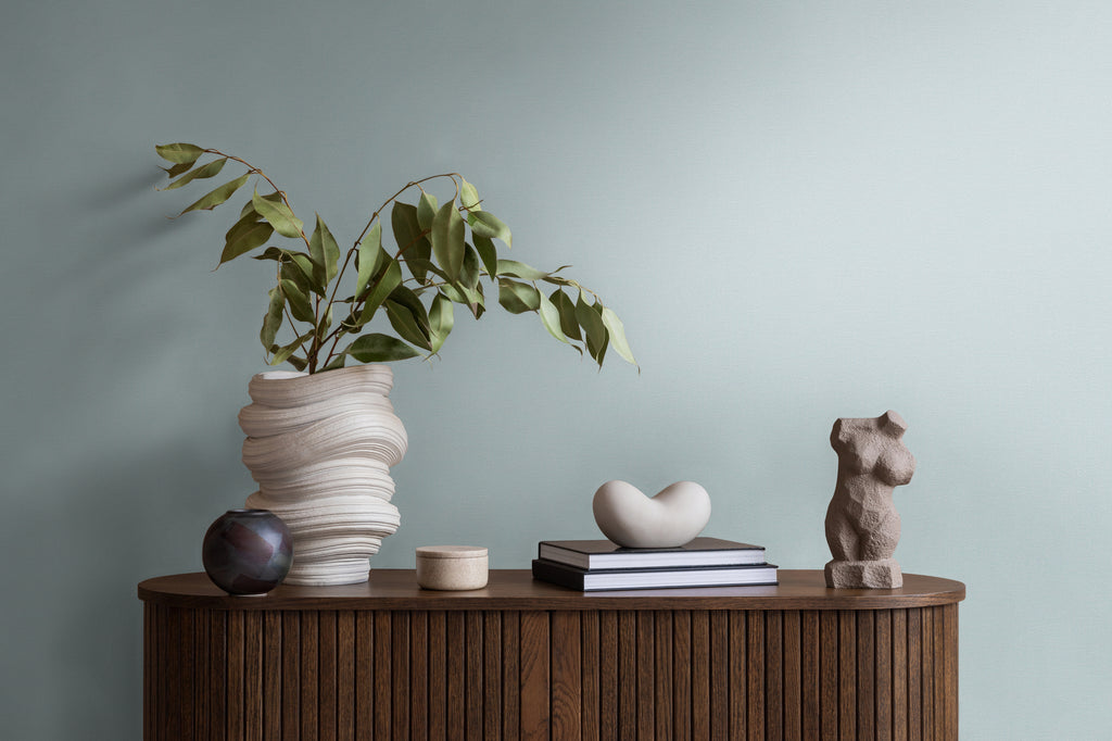 Hochwertige Tapete aus der Kollektion Pure Elegance in Hellblau