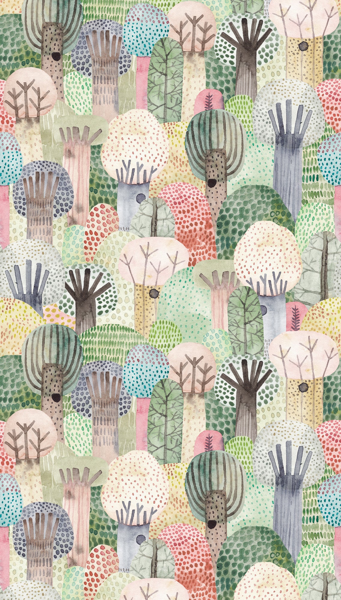 Hochwertige  Tapete aus der Kollektion THE WALL III in Bunt