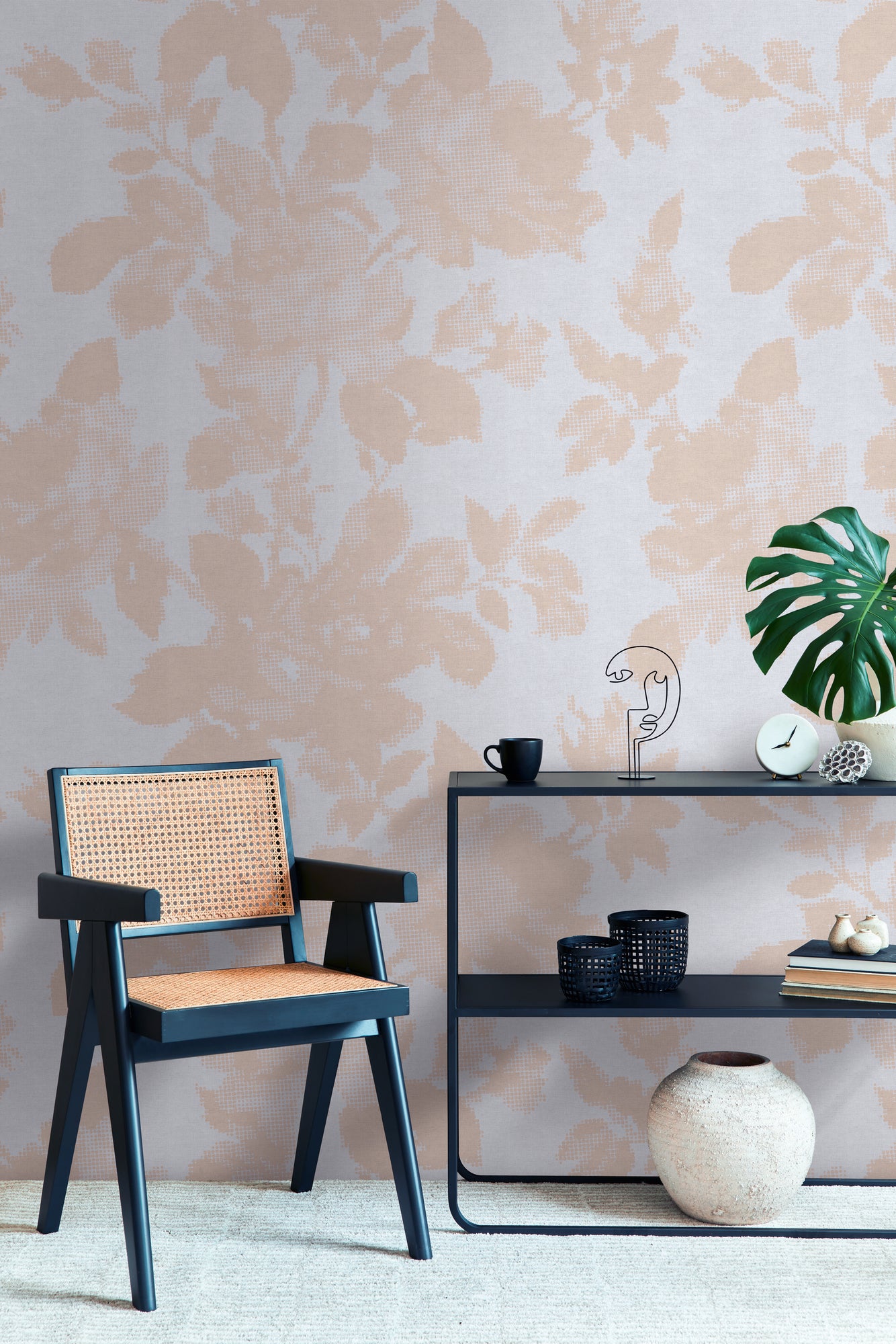 Hochwertige  Tapete aus der Kollektion THE WALL III in Grau