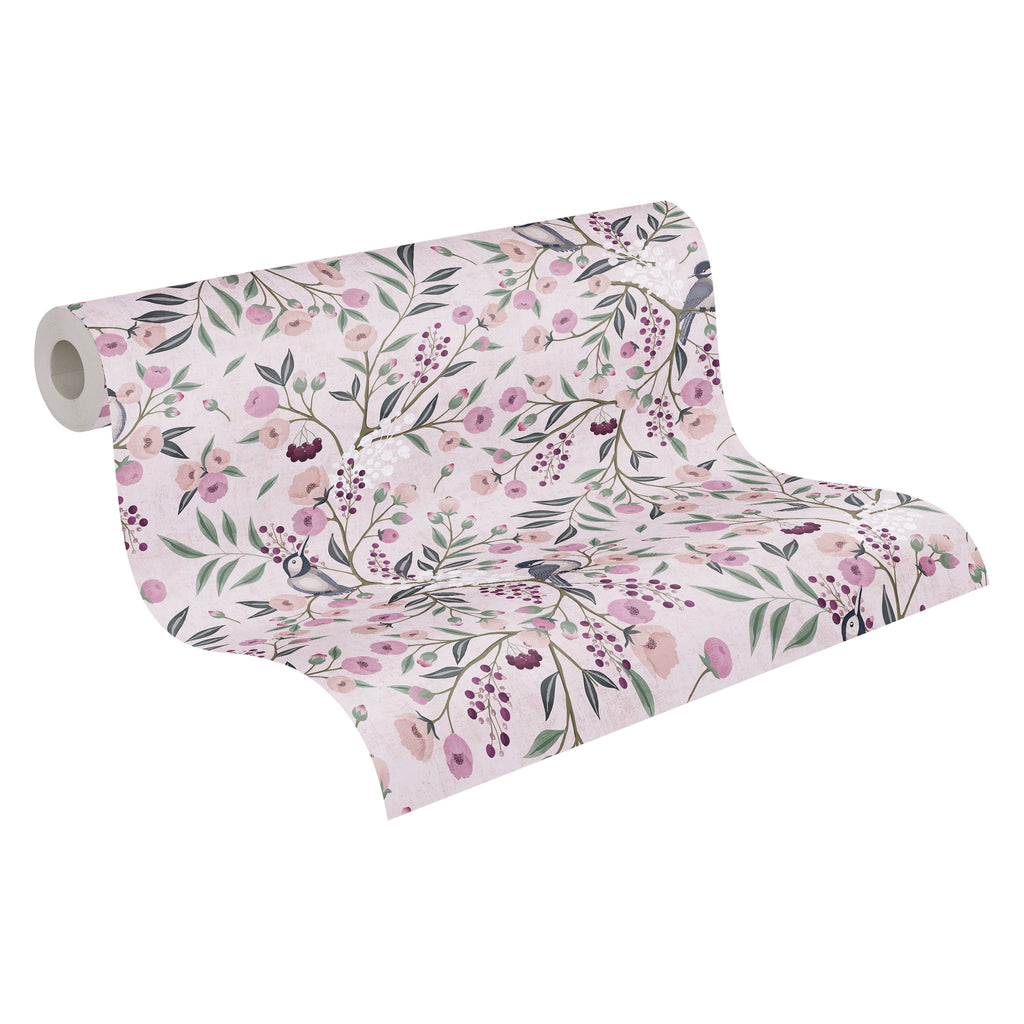 Hochwertige Tapete aus der Kollektion Lilly & Luis   in Bunt