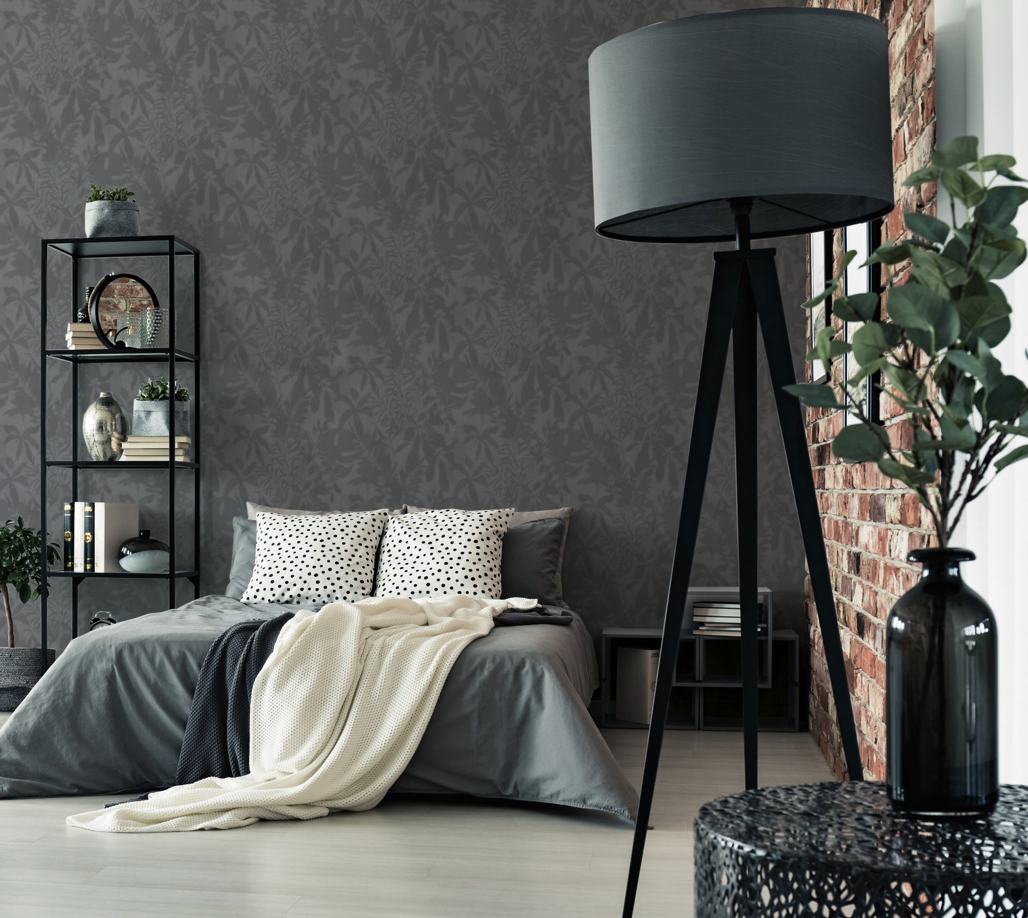 Hochwertige  Tapete aus der Kollektion Daniel Hechter 7 in Grau