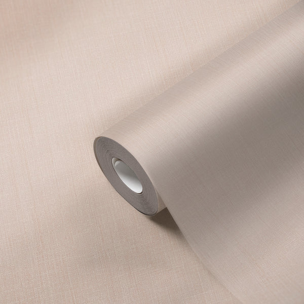 Hochwertige Vliestapete Beige Unitapete