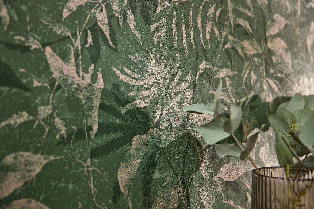 Hochwertige  Tapete aus der Kollektion Metropolitan Stories Hot Spots in Grün