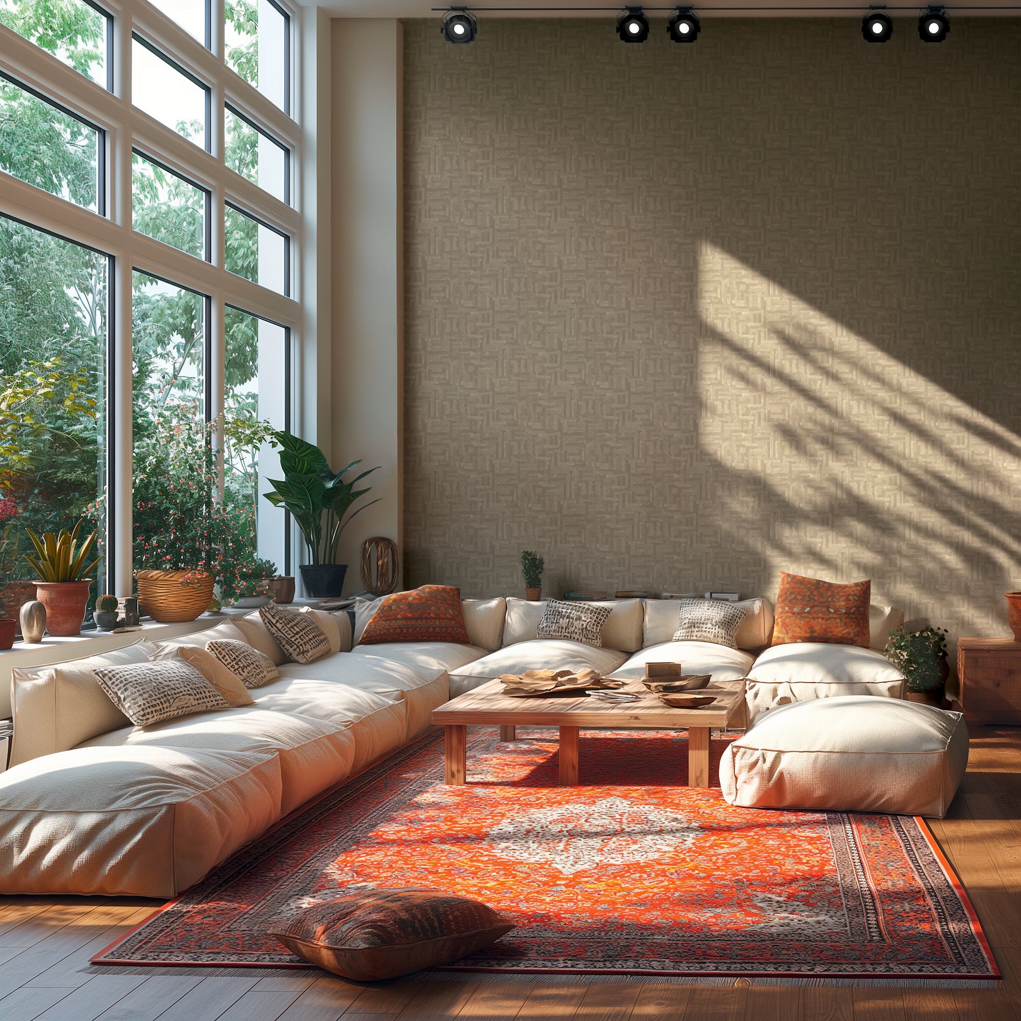 Hochwertige  Tapete aus der Kollektion Metropolitan Stories Hot Spots in Grau