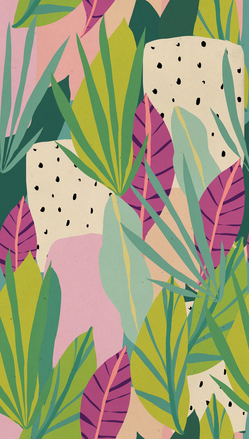 Hochwertige  Tapete aus der Kollektion Anna D'Andrea in Grün