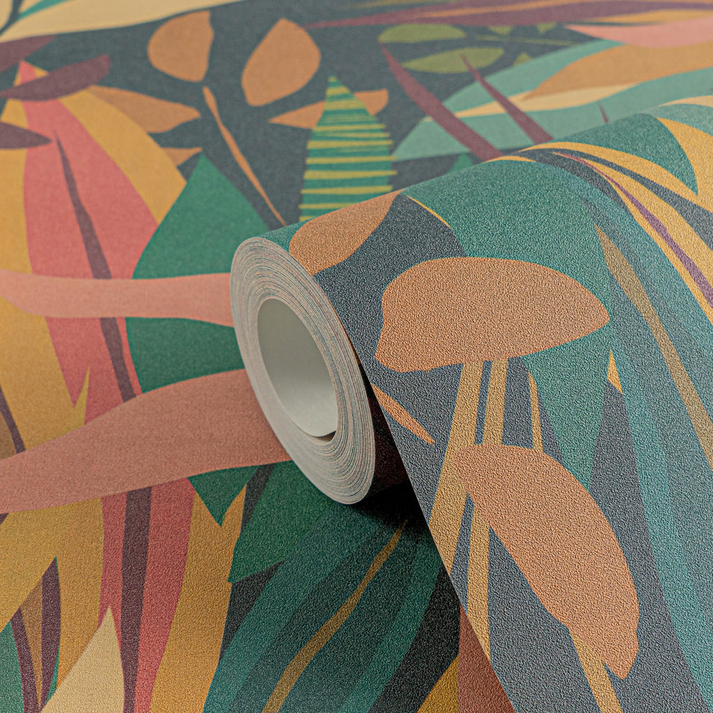 Hochwertige  Tapete aus der Kollektion Anna D'Andrea in Blau