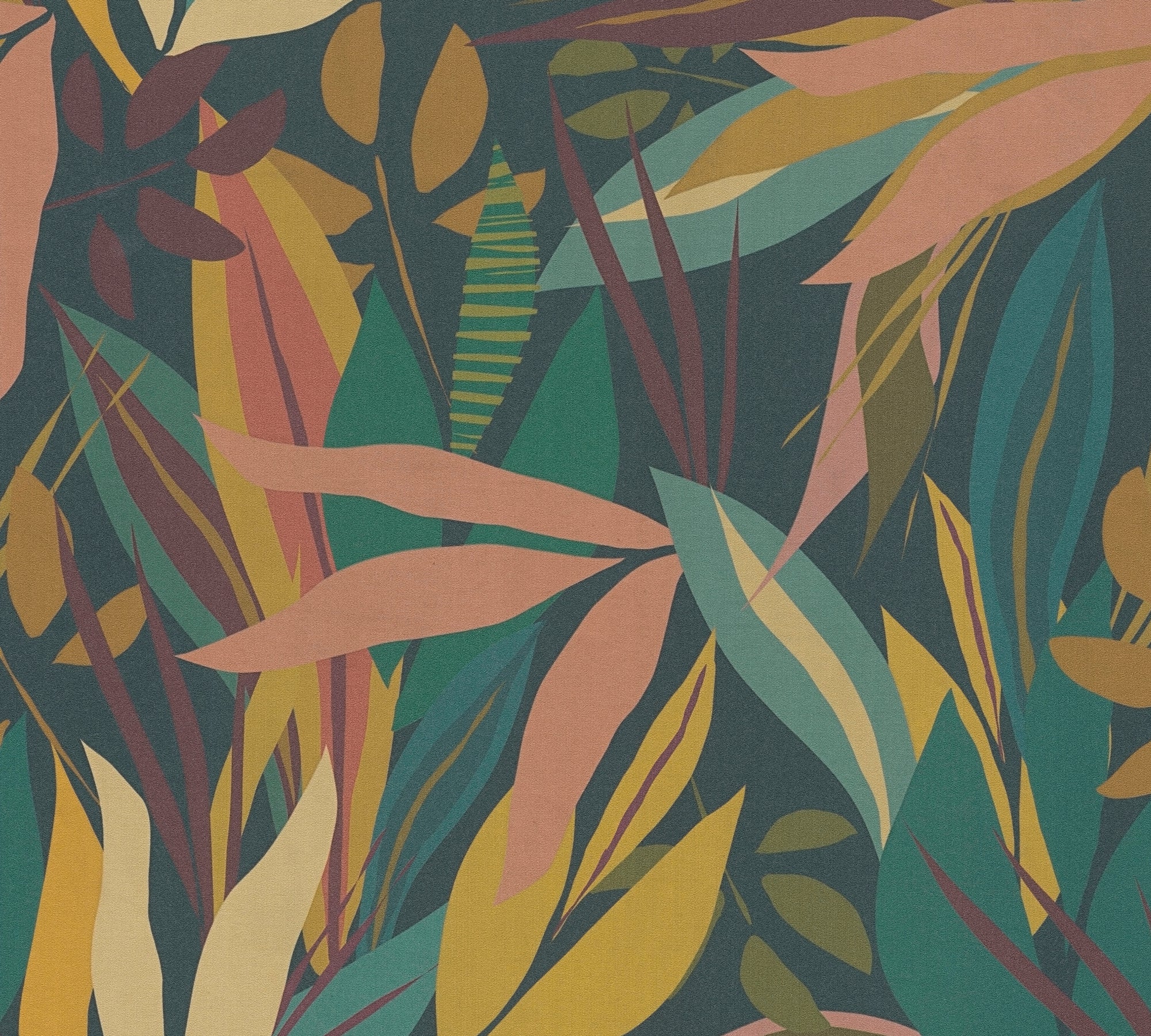 Hochwertige  Tapete aus der Kollektion Anna D'Andrea in Blau