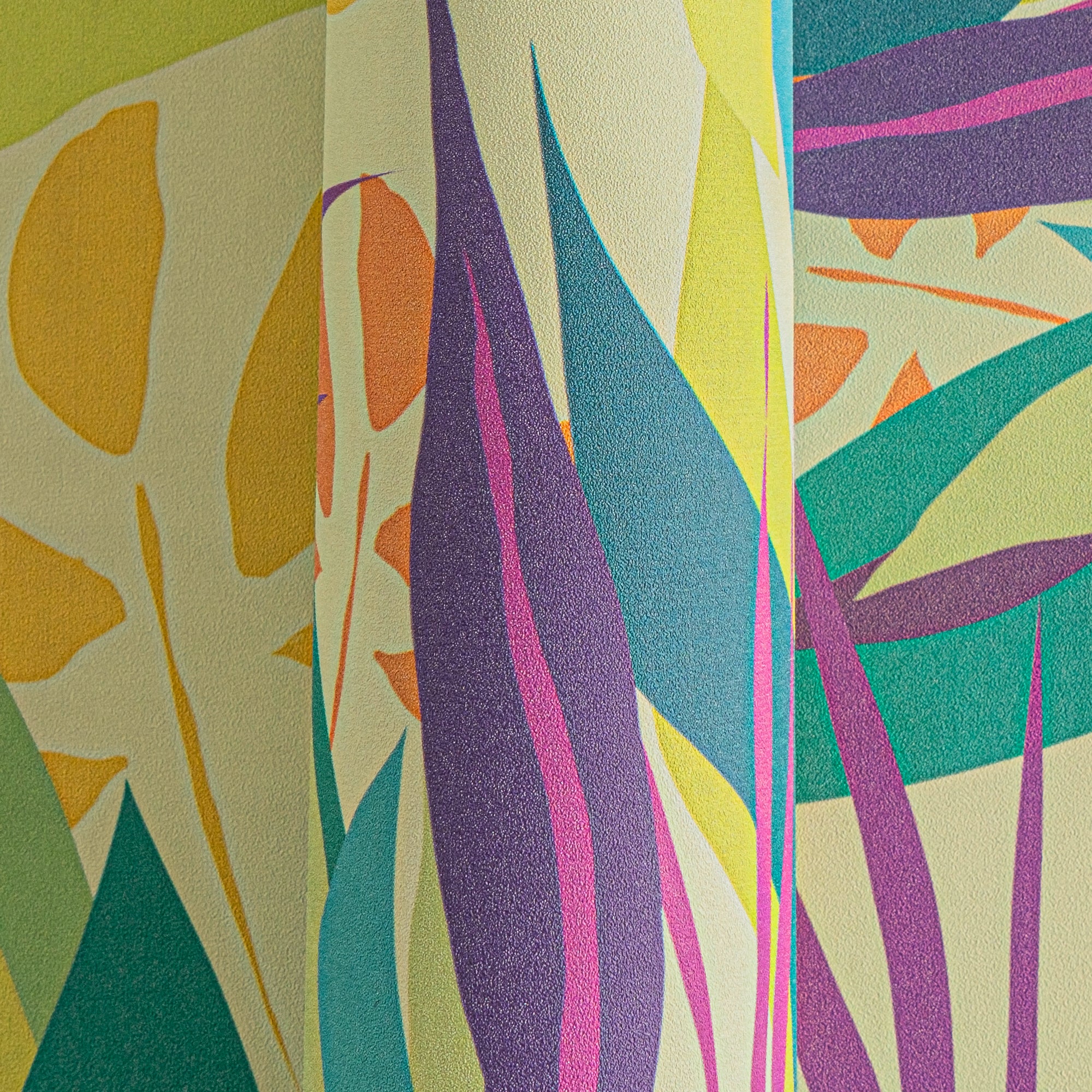 Hochwertige  Tapete aus der Kollektion Anna D'Andrea in Blau