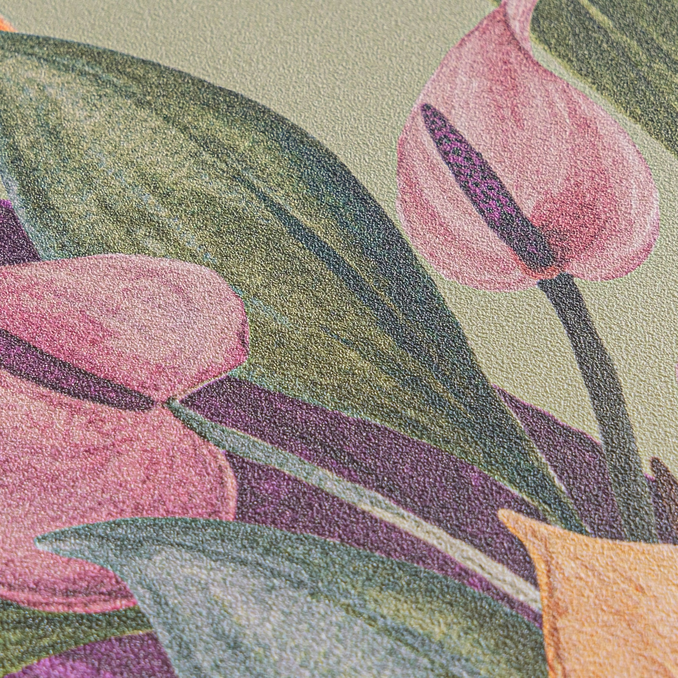 Hochwertige  Tapete aus der Kollektion Anna D'Andrea in Grau