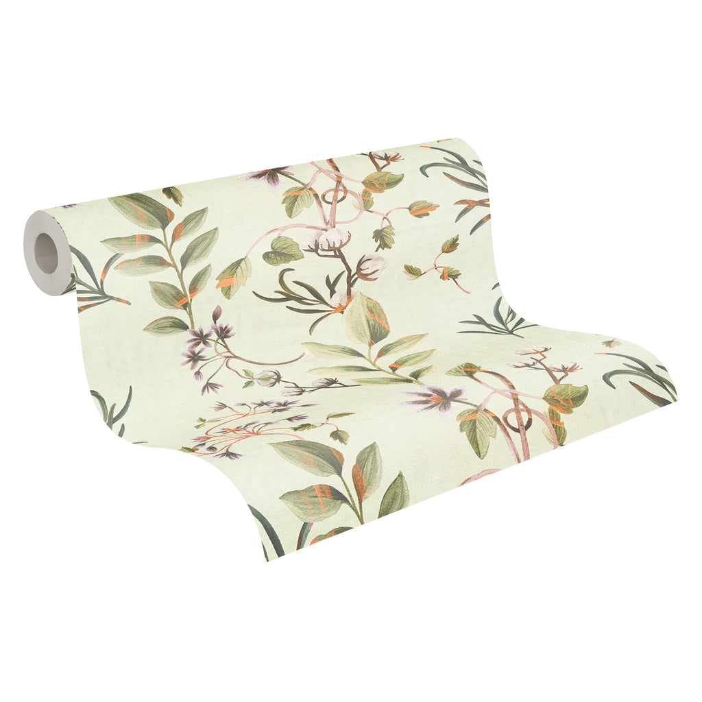 Hochwertige  Tapete aus der Kollektion Anna D'Andrea in Braun