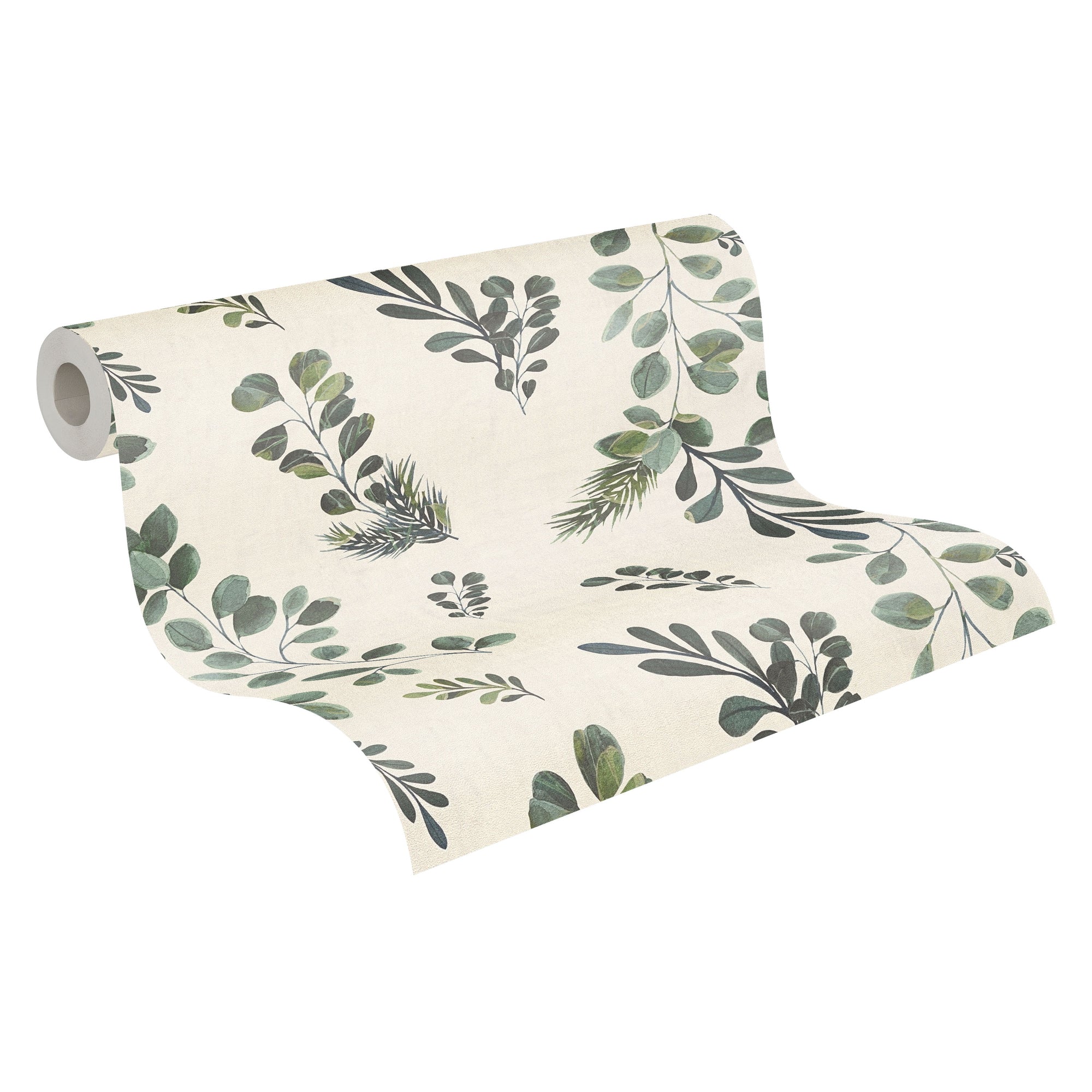 Hochwertige  Tapete aus der Kollektion Anna D'Andrea in Grau