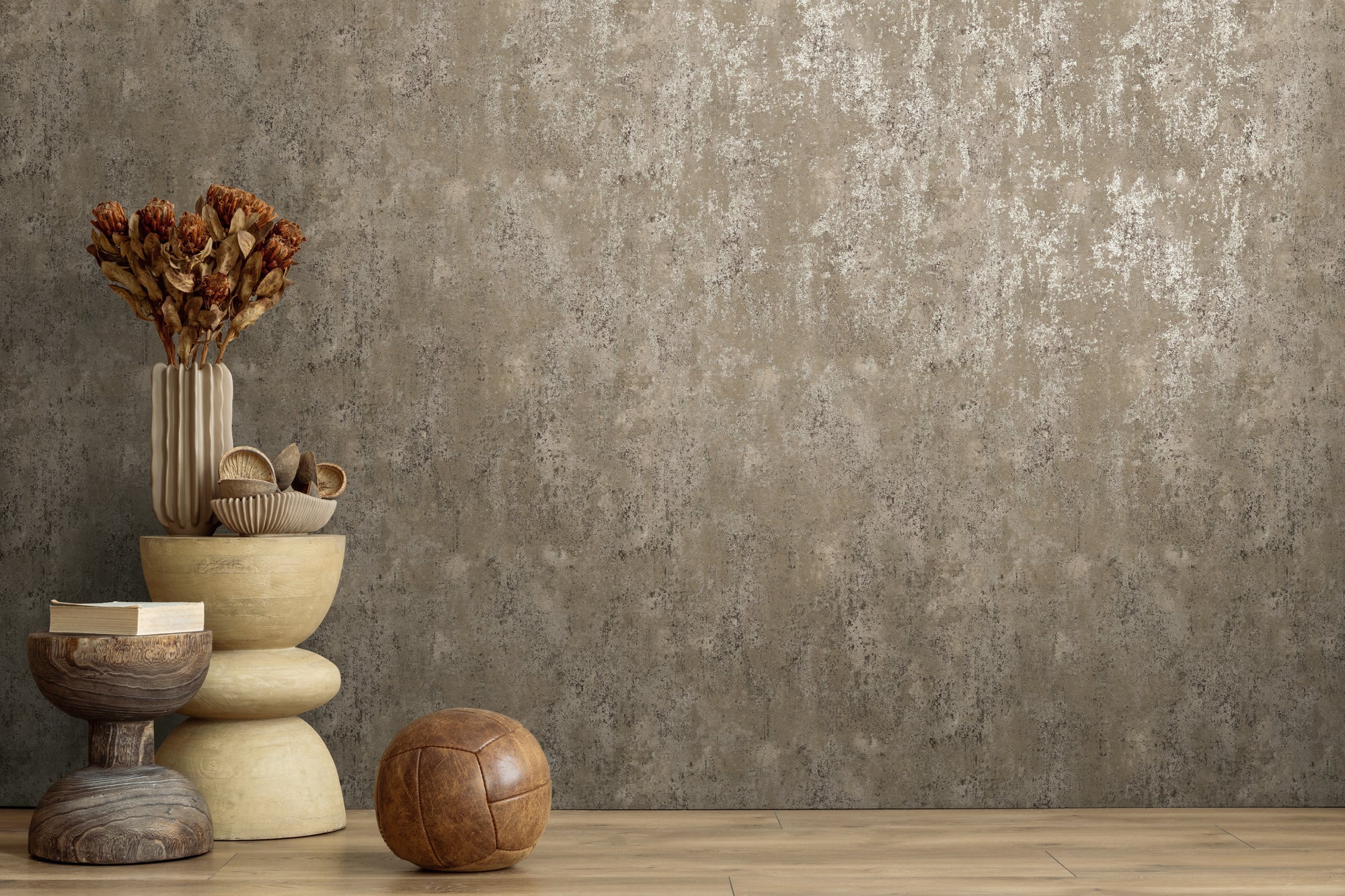 Hochwertige  Tapete aus der Kollektion Metropolitan Stories Hot Spots in Braun